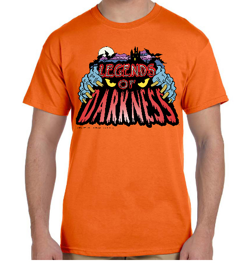 LEGENDS OF DARKNESS Logo print shirt - Faccone - Click Image to Close