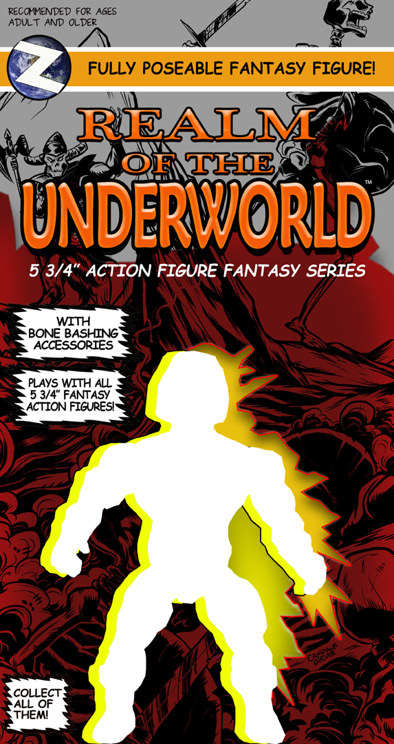 ACROMANCER Evil Warlock Underworld Edition Action Figure MOC