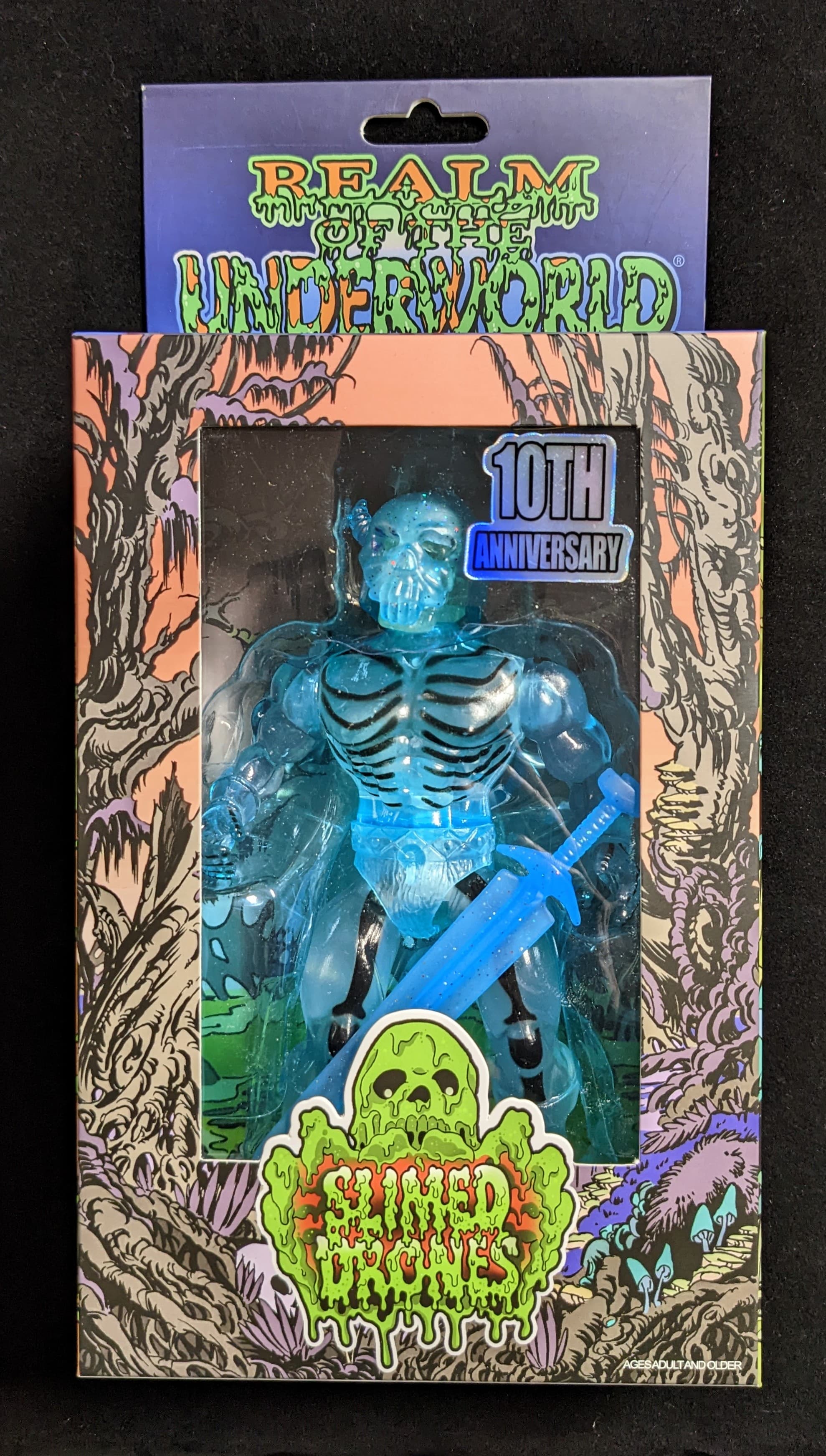 ROTU SLIMED DRONE GROOZE-SUM TRANSLUCENT ACTION FIGURE W/ SLIME - Click Image to Close
