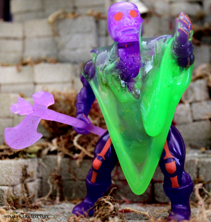 ROTU SLIMED DRONE GROOZE-SUM TRANSLUCENT ACTION FIGURE W/ SLIME - Click Image to Close