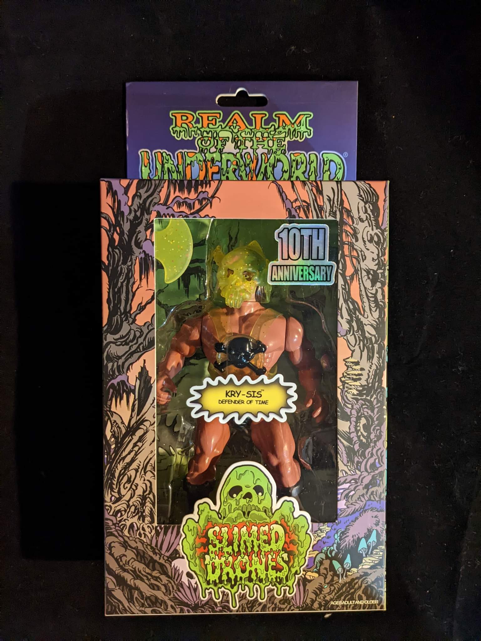 Slimed Drones Kry-Sis Defender Of Time 10th anniversary mib - Click Image to Close