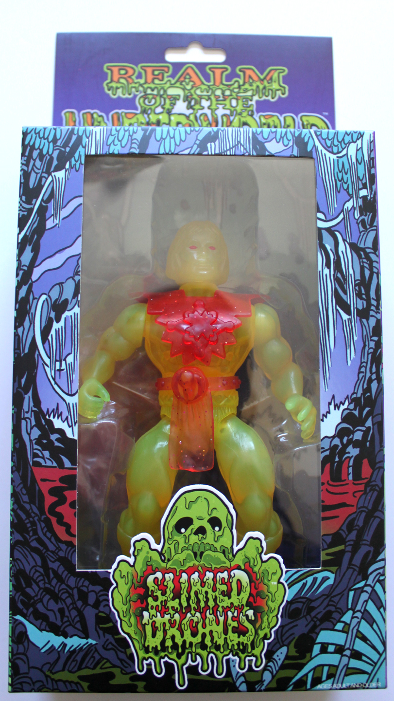 Solar Burst Krysis NYCC Slimed Drones Action figure MIB - Click Image to Close